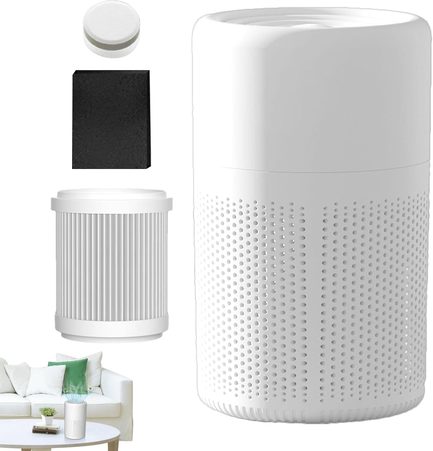 Air Purifier with HEPA Filter for Bedroom