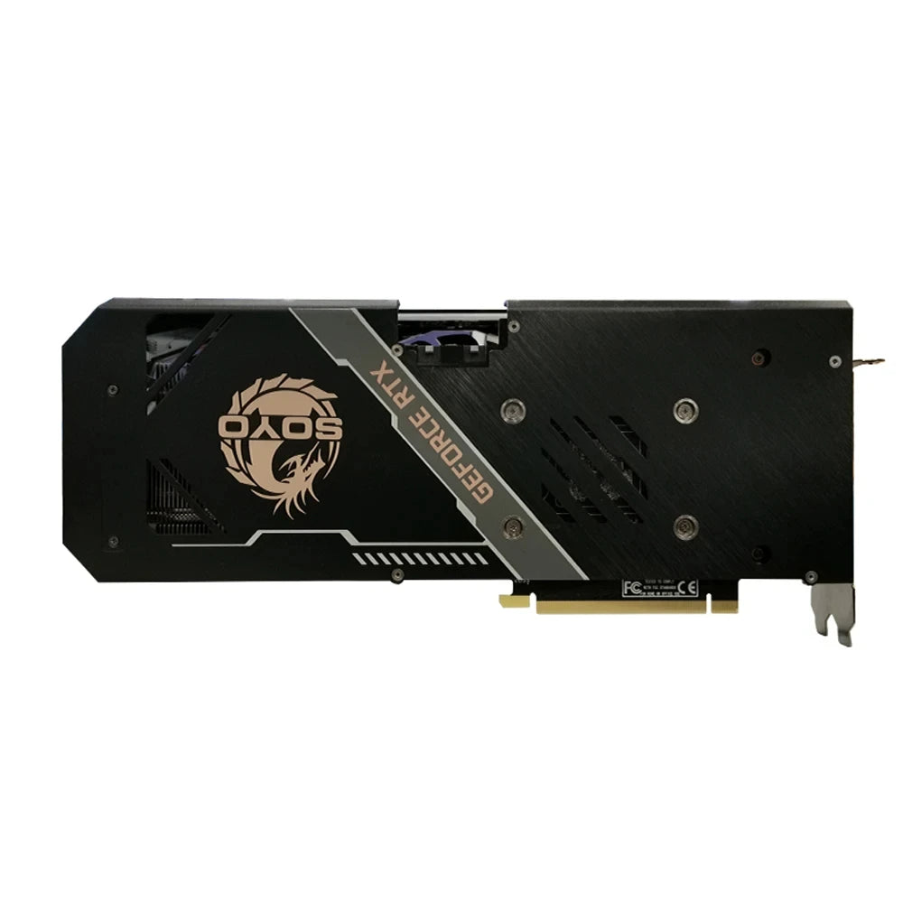 USED SOYO Graphics Card 1660Super 2060 3060 3070Ti 3080Ti GDDR6/GDDR6X 8G 12G Cards Gaming Video Card NVIDIA Computer GPU