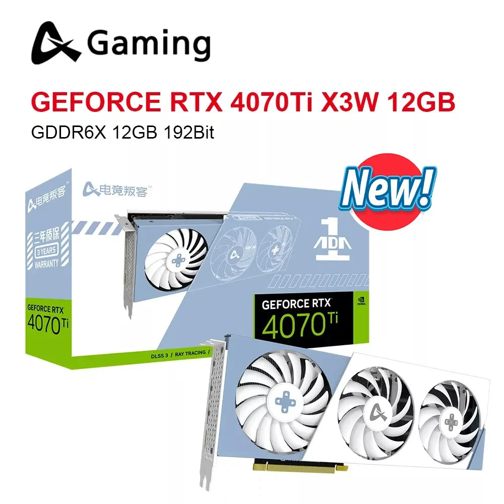 USED AX GAMING RTX 4070 RTX 4070Ti RTX3070TI RTX 4060 RTX 4060ti RTX 4080 Graphic Card Video Cards placa de vídeo Nvidia GDDR6X