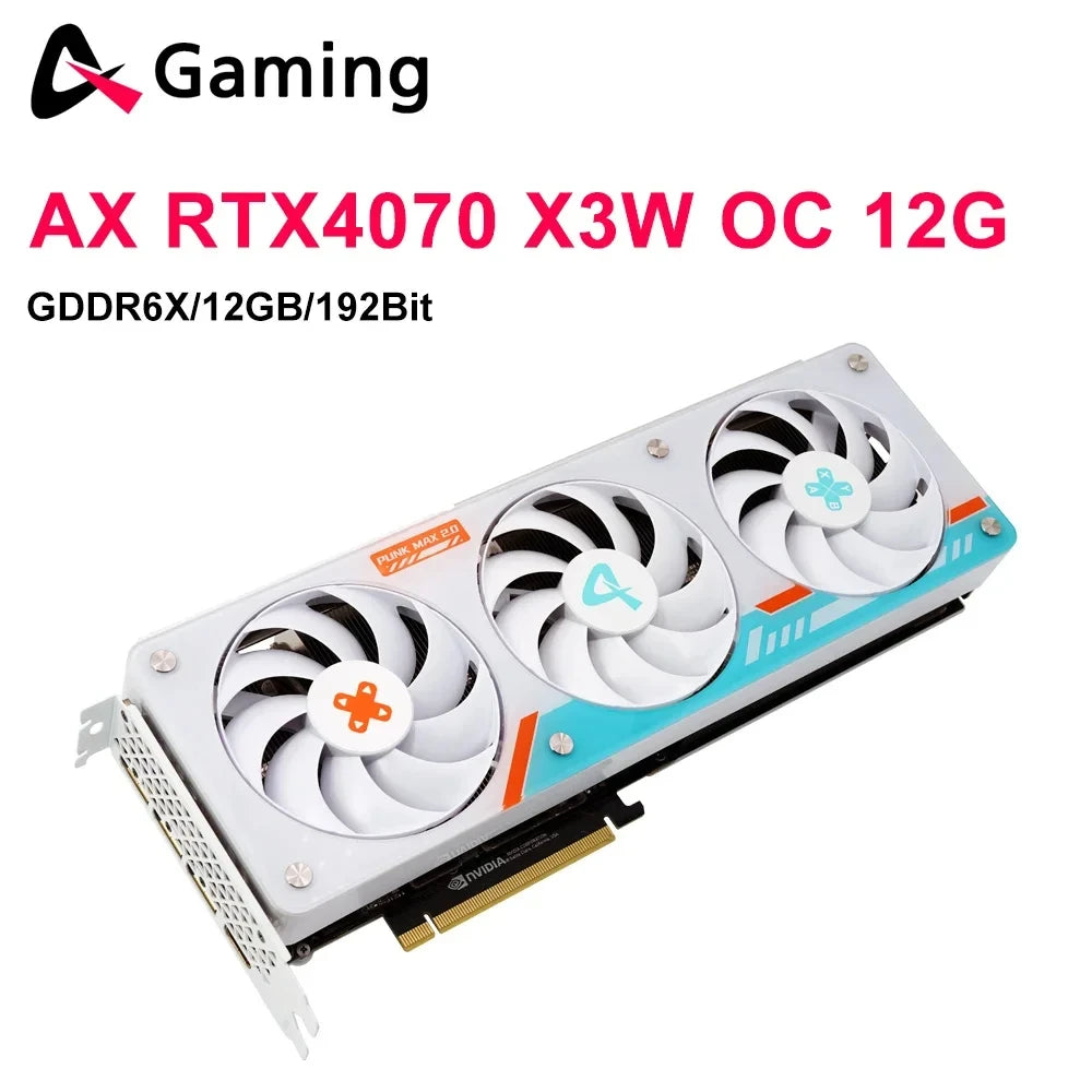 USED AX GAMING RTX 4070 RTX 4070Ti RTX3070TI RTX 4060 RTX 4060ti RTX 4080 Graphic Card Video Cards placa de vídeo Nvidia GDDR6X