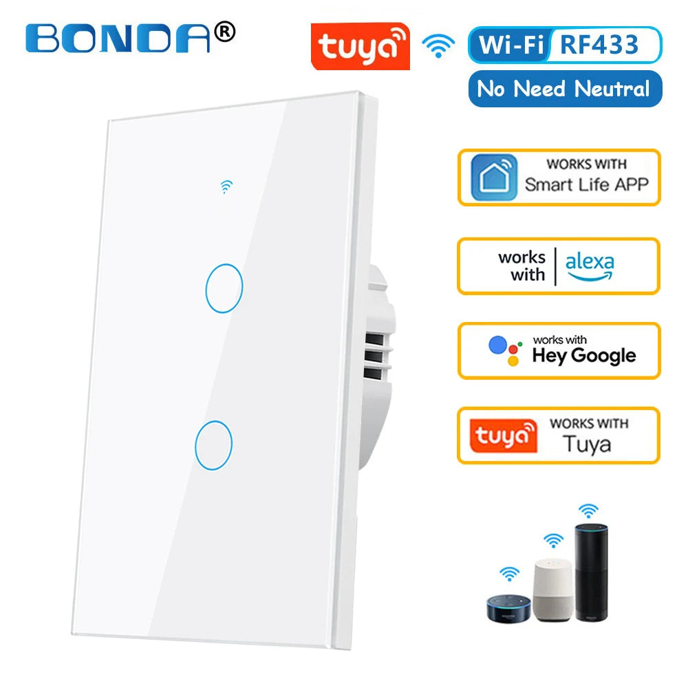 US Wi-Fi Smart Wall Switch