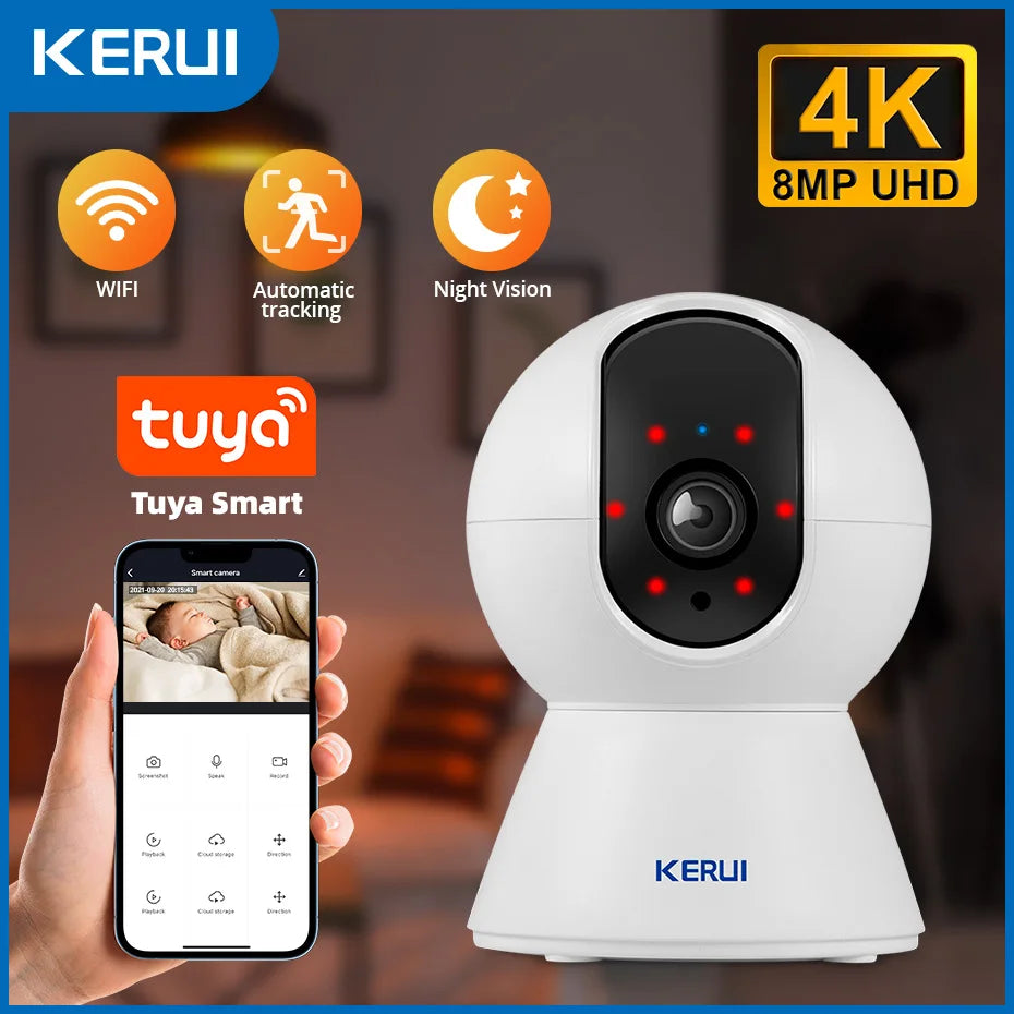 5MP 4K Tuya Smart IP Camera