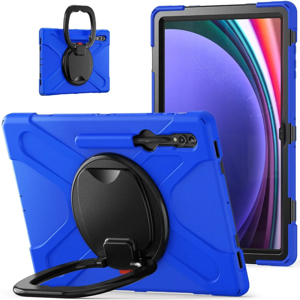 Case For Samsung Galaxy Tab S8 S9 S10+Ultra 14.6"S7 Plus FE 12.4 2024 Shockproof Tablet Stand Cover Tab S7 S8 S9 FE 11"2022 Case