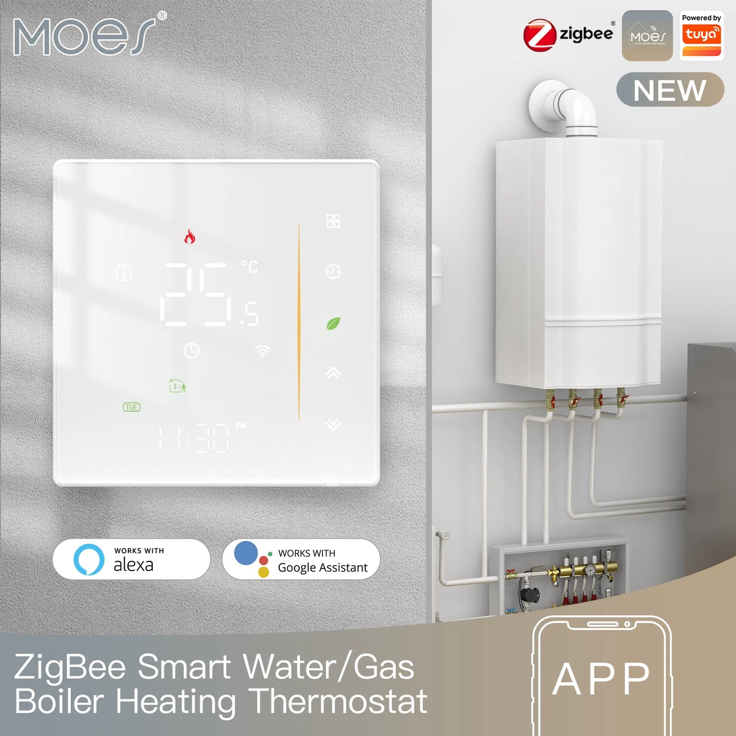 Zigbee Thermostat Temperature Controller