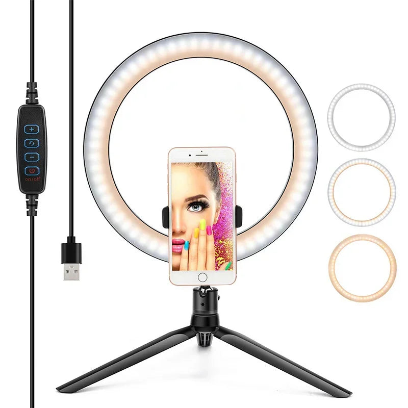 RGB LED Selfie Ring Light