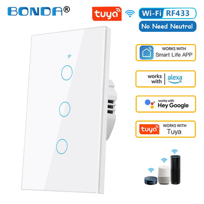 US Wi-Fi Smart Wall Switch