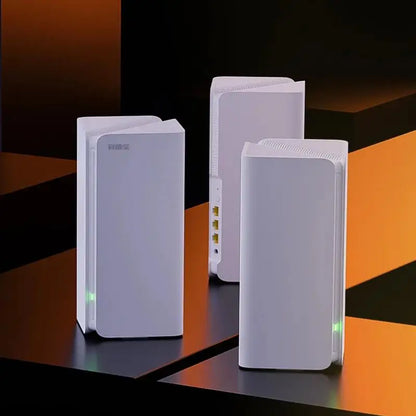 Tenda AX5400 Mesh Gigabit Router WiFi6 Nova EM/MX15 Pro 7300 sq.ft Coverage Whole Home Wi-Fi6 Repeater System Tri-core 160 MHz