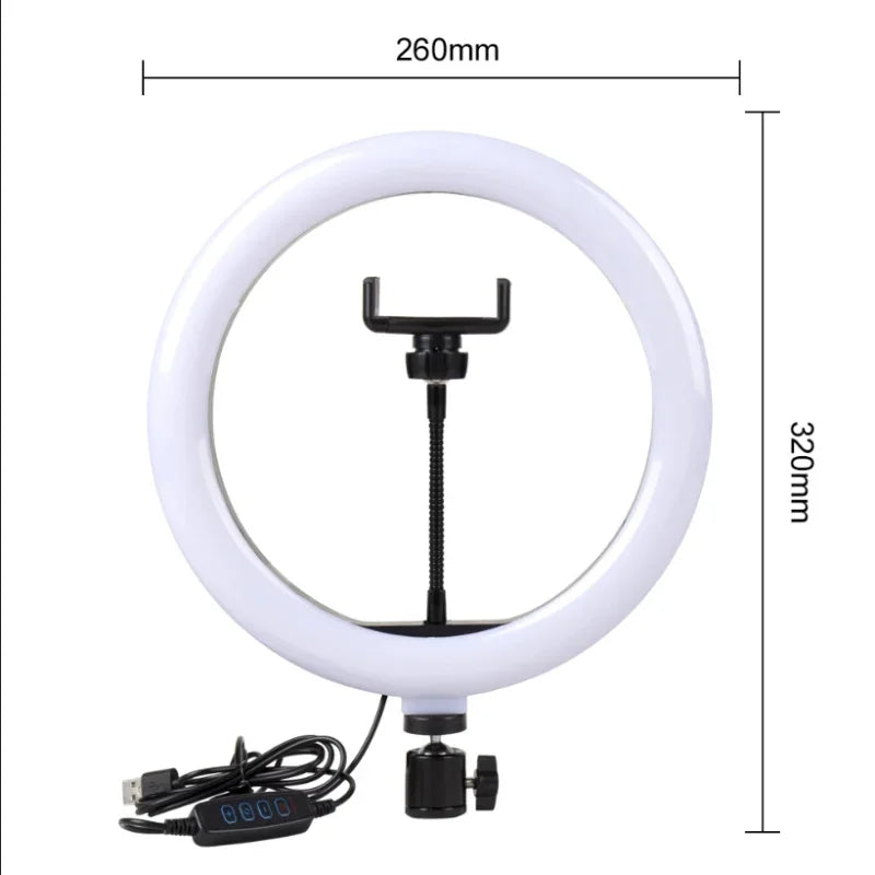 RGB LED Selfie Ring Light