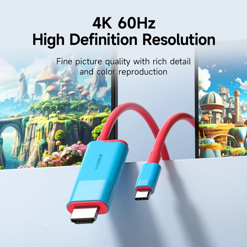 Hagibis Switch Dock 4K60Hz HDMI Adapter