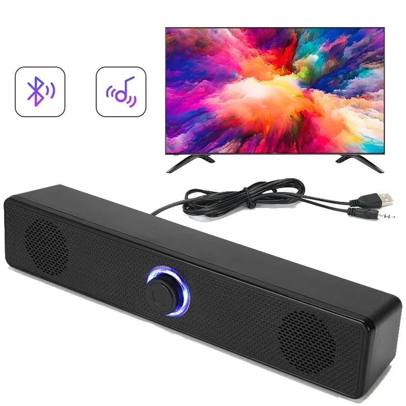 Wired & Wireless Bluetooth Soundbar