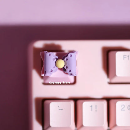 For Cherry MX Switches gaming Keyboard Key Cap for Mechanical Keyboard Keycap Girls Gift Pink Personalized cartoon DIY Key