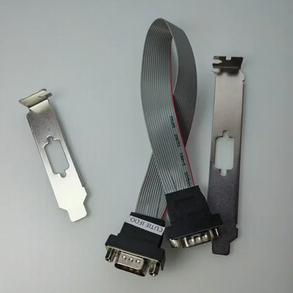 Full and Low Profile Half Size Bracket Mainboard VGA Interface 15Pin Male To  Video Computer Monitor TV Projector Cable 30cm