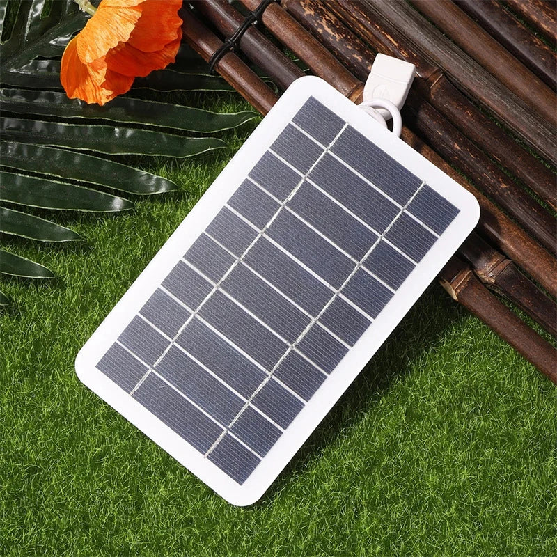 2W Solar Panel USB Portable Outdoor Charging