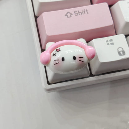 Ctrl Keycap 1.25U Personalized Keycap Customization Love Pink Bow Lamb Replacement Supplement for Mechanical Keyboard