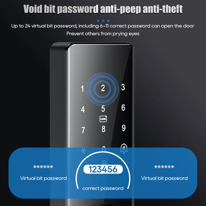 Wi-Fi Digital Smart Door Lock with Fingerprint