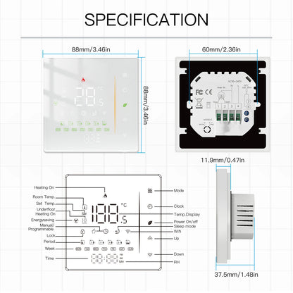 Zigbee Thermostat Temperature Controller