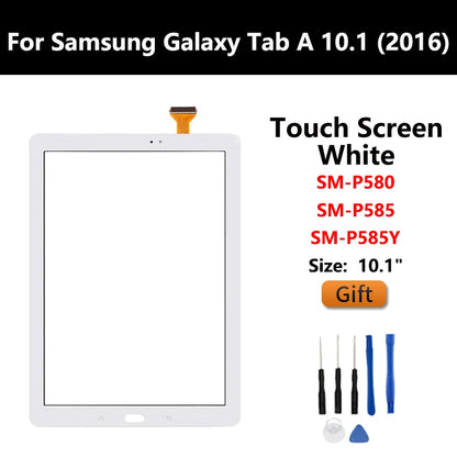 For Samsung Galaxy Tab A 10.1 2016 SM-T580 /T585 / P580 / P585  tablet LCD Display Touch Screen Digitizer Assembly Replacement