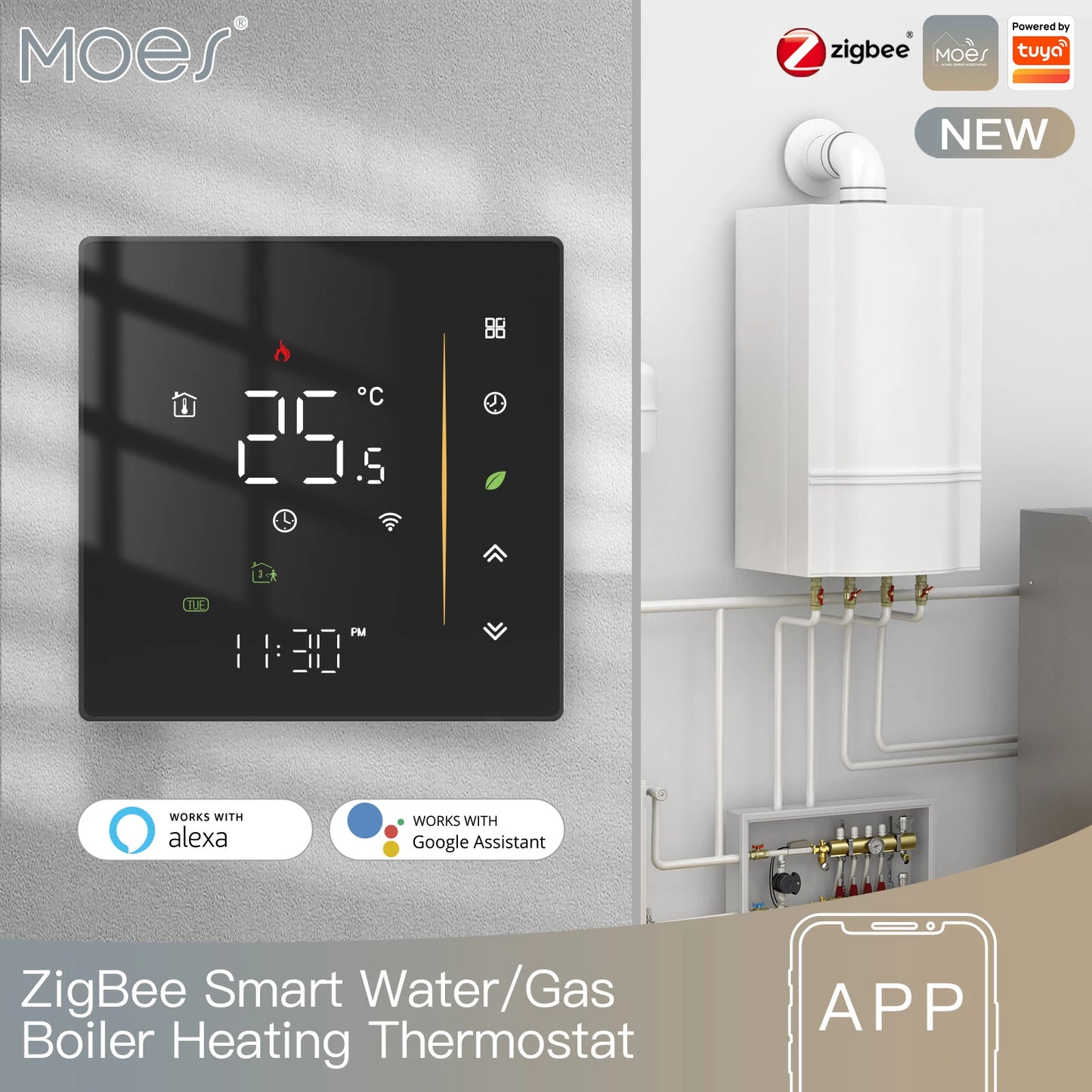 Zigbee Thermostat Temperature Controller