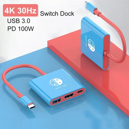 4K USB C Docking Station Adapter