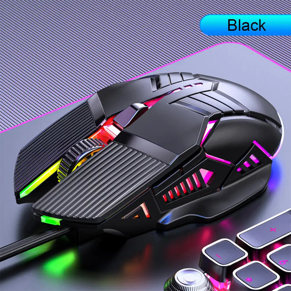 3200DPI RGB Wired Gaming Mouse