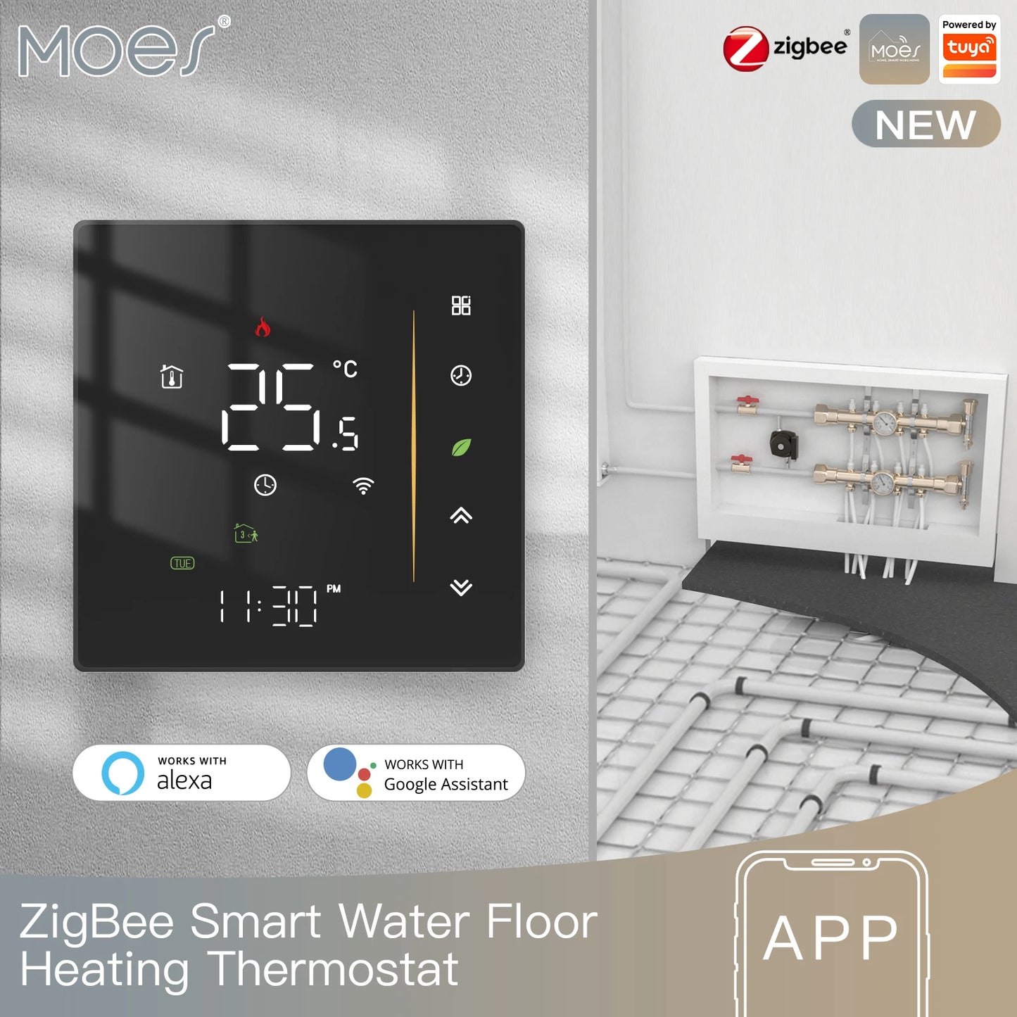 Zigbee Thermostat Temperature Controller