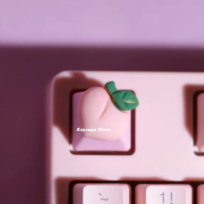 For Cherry MX Switches gaming Keyboard Key Cap for Mechanical Keyboard Keycap Girls Gift Pink Personalized cartoon DIY Key