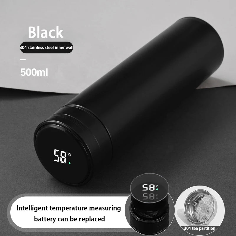 Smart Digital Thermos Water Bottle