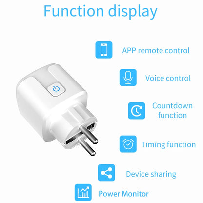 Wi-Fi Smart Plug EU 16/20A with Power Monitoring