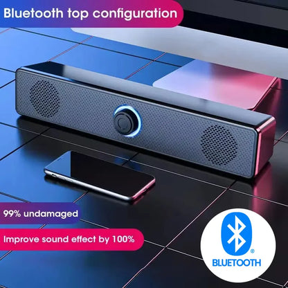 Wired & Wireless Bluetooth Soundbar