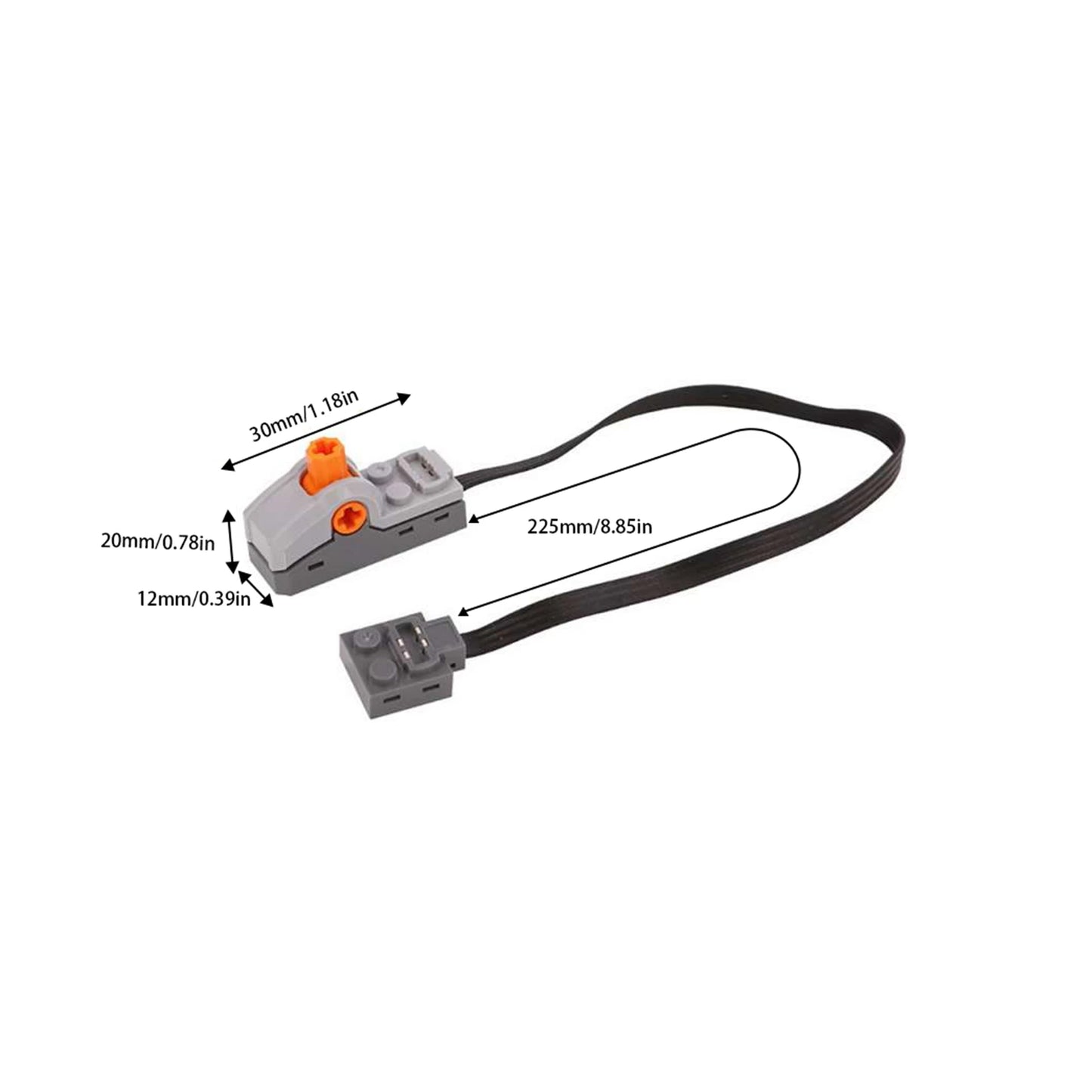 MOC Power Functions Train Motor Battery Box