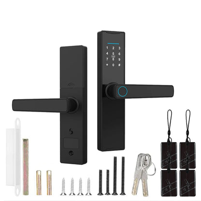 Smart Door Lock with Tuya APP Biometric Fingerprint