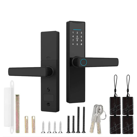 Smart Door Lock with Tuya APP Biometric Fingerprint