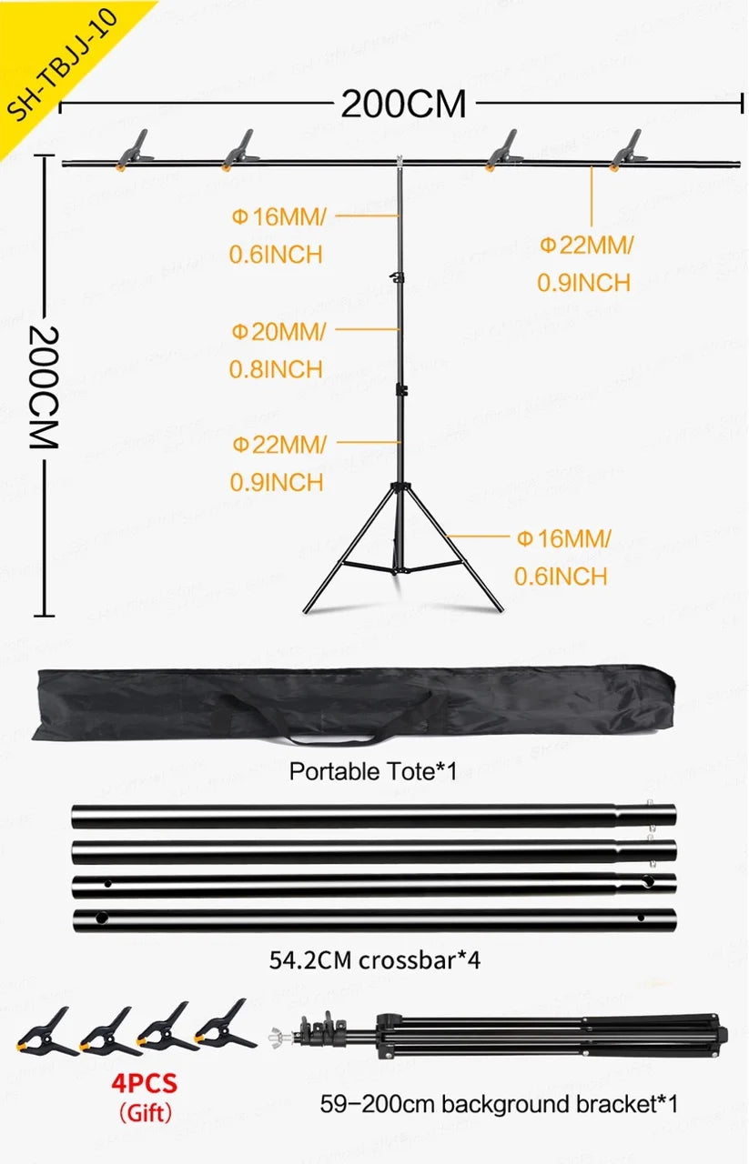 T-Shape Backdrop Stand