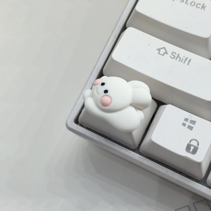 Ctrl Keycap 1.25U Personalized Keycap Customization Love Pink Bow Lamb Replacement Supplement for Mechanical Keyboard