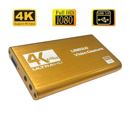 4K HDMI-Compatible USB 3.0 Video Capture Card 1080P 60FPS 60Hz Video Recorder Grabber for Game Recording Live Streaming