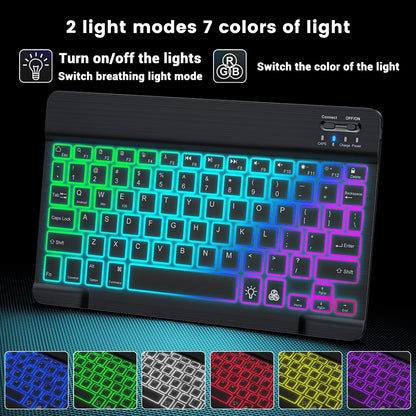 Backlit Bluetooth Keyboard & Mouse