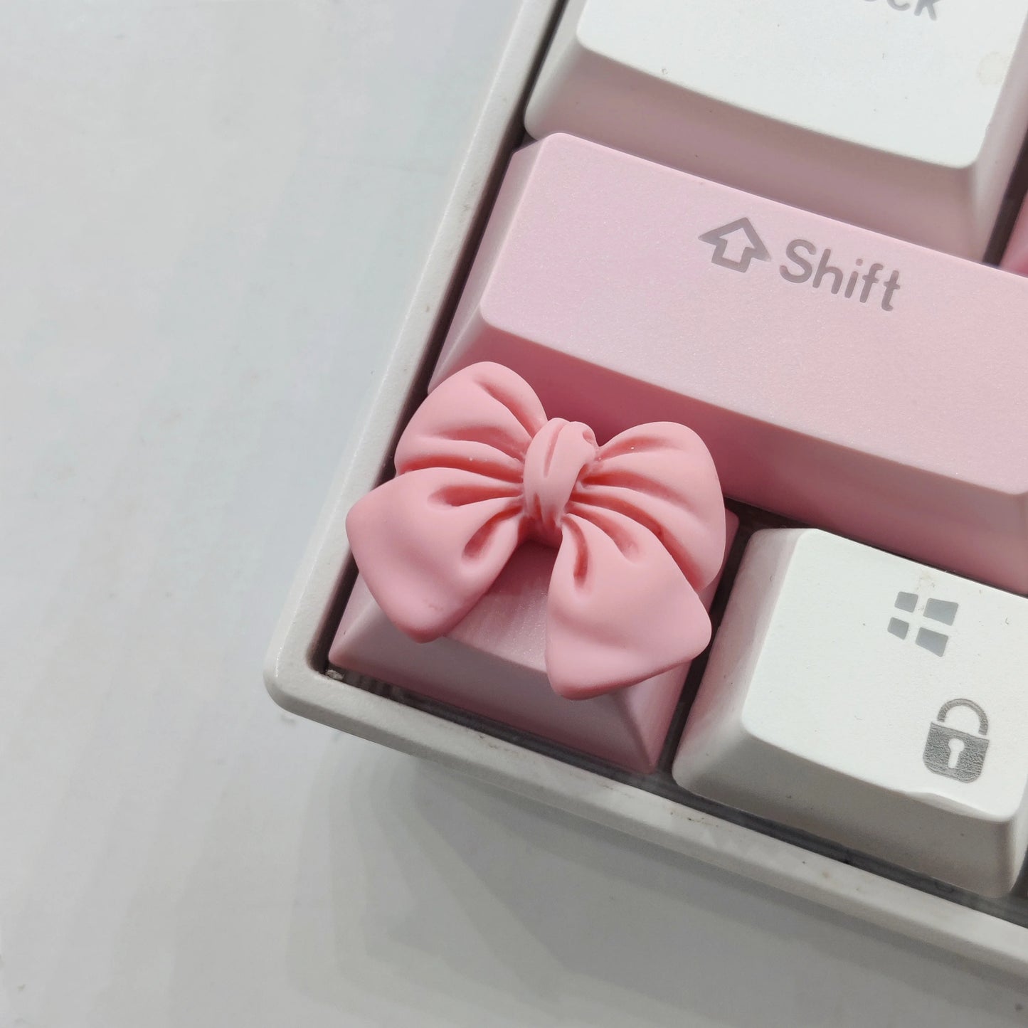 Ctrl Keycap 1.25U Personalized Keycap Customization Love Pink Bow Lamb Replacement Supplement for Mechanical Keyboard