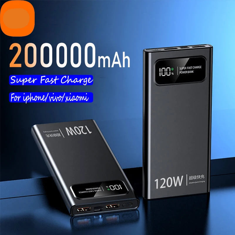 200000mAh 120W Power Bank