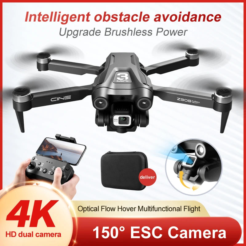 4K Drone Z908 Pro Max with GPS