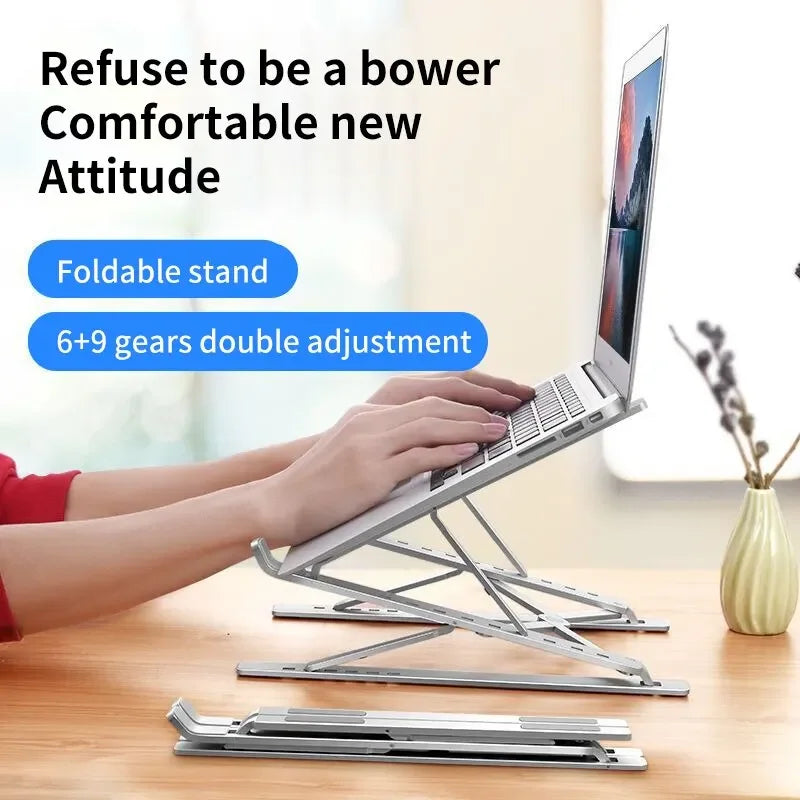 Folding Adjustable Laptop Stand