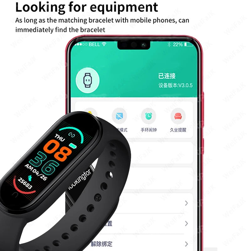 M6 Smart Watch Fitness Tracker