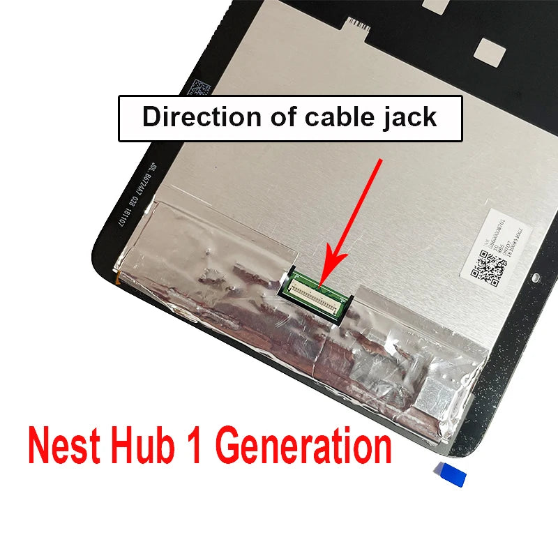 NEW LCD For Google Home Nest Hub 1 Generation / 2 Generation Nest Hub LCD Display Touch Screen Digitizer Assembly