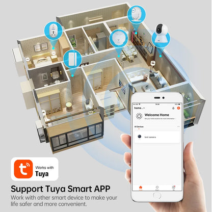 5MP 4K Tuya Smart IP Camera