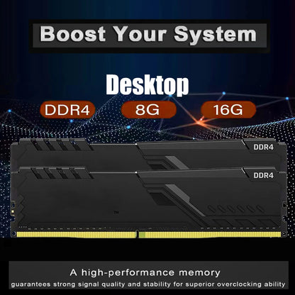 Memoria RAM 4GB 8GB 16GB 32GB 2133 2400 2666 3200 MHz Desktop Memory UDIMM DDR4 PC4 17000 19200 21300 25600 DDR4 RAM